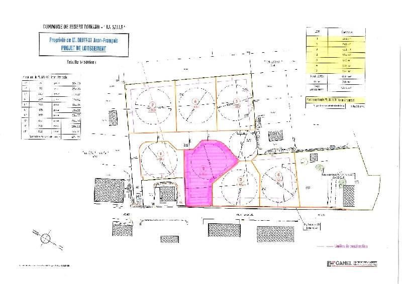 For sale Land ESSERTROMAND 74110
